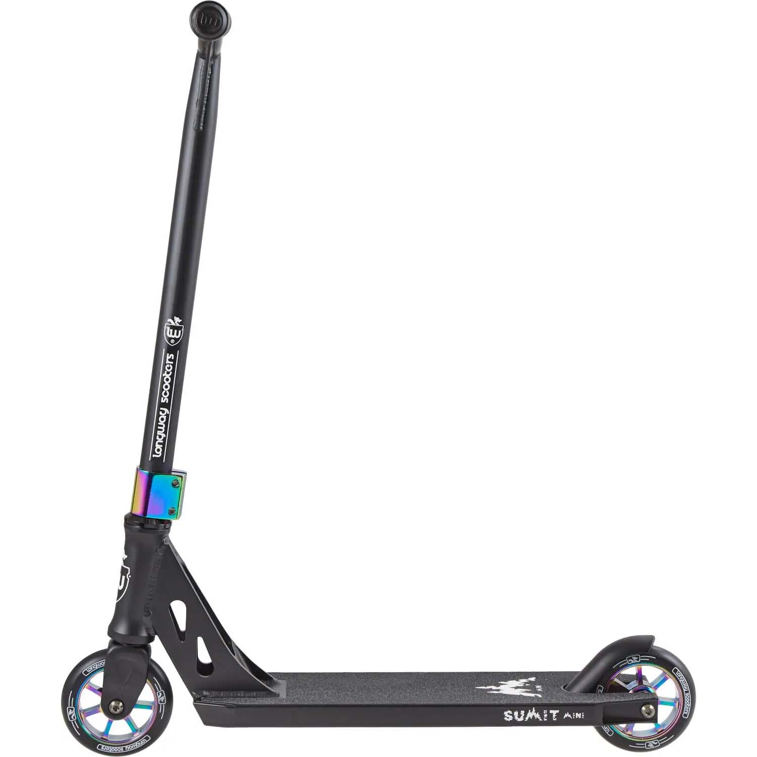 Longway Summit Mini Stunt Scooter - Black/Neochrome