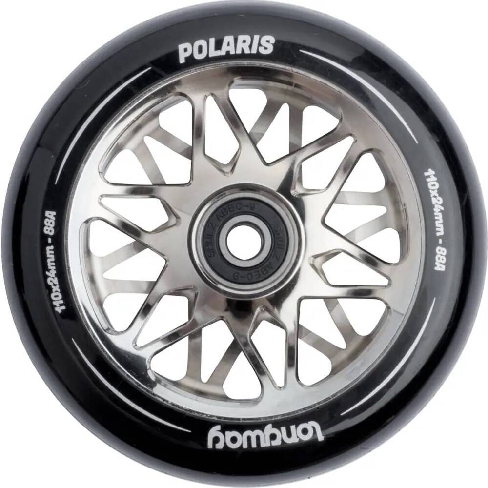 Longway Polaris 110mm Scooter Wheel - Silver