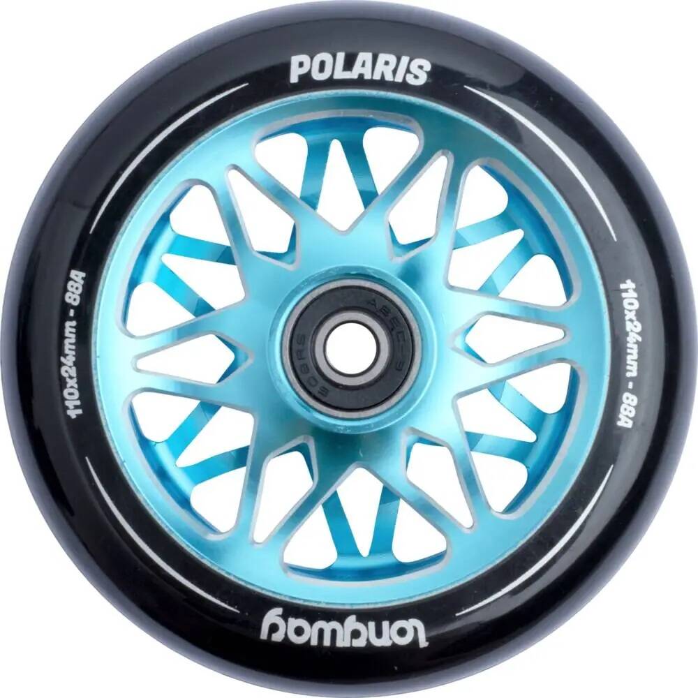 Longway Polaris 110mm Scooter Wheel - Teal