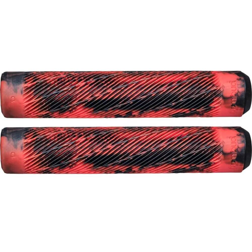 Longway Twister Scooter Grips - Marble Red
