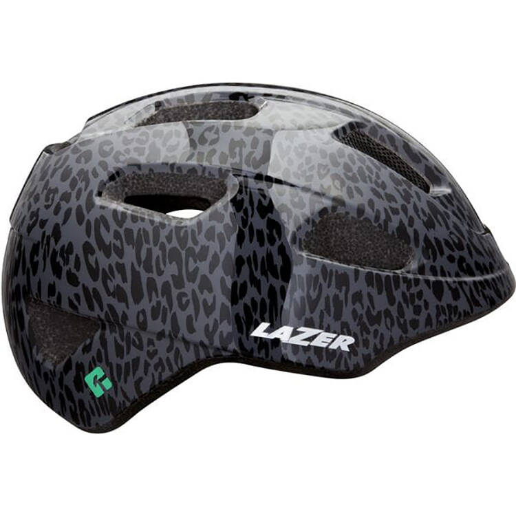 Lazer Nut'Z KinetiCore Youth Helmet - Black Leopard