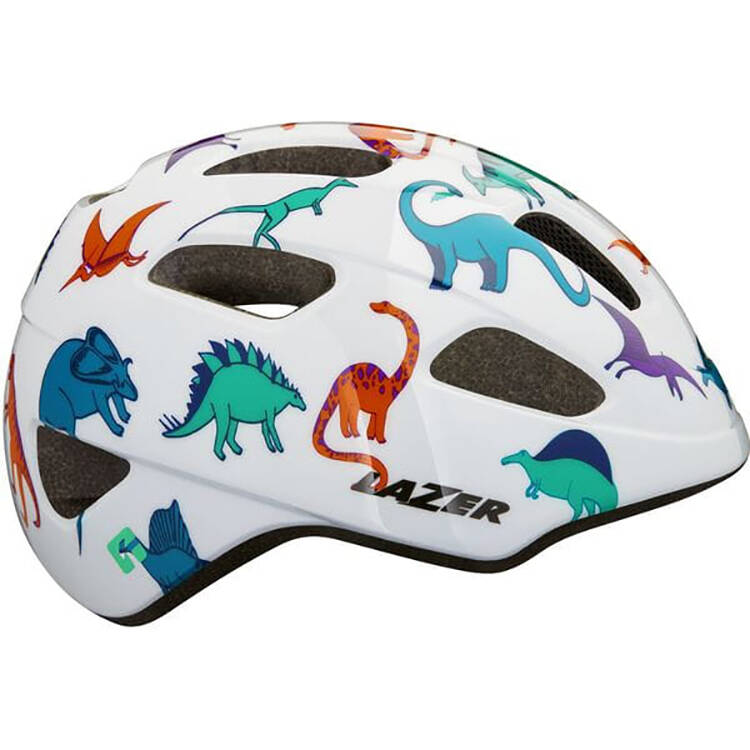 Lazer P'Nut KinetiCore Kids Helmet - Dinosaurs
