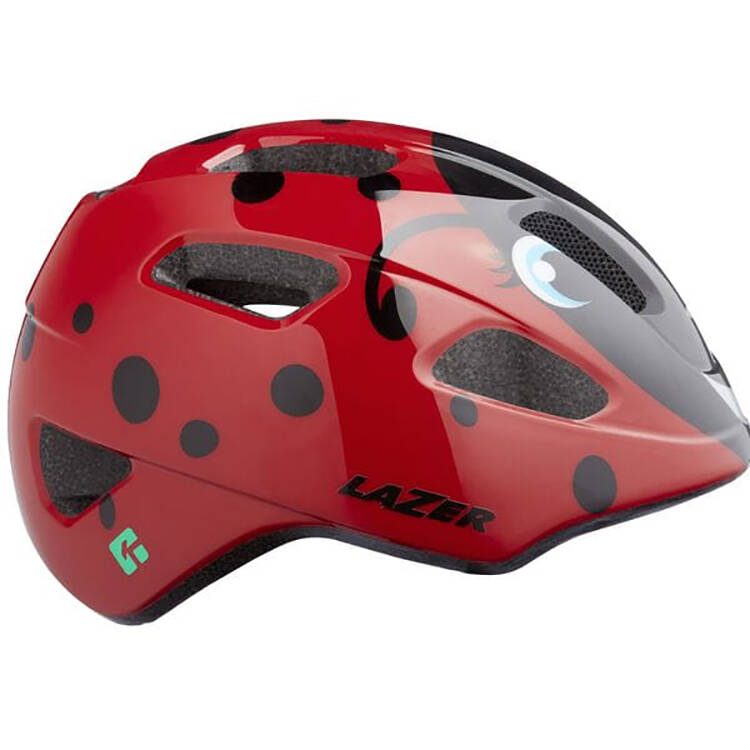 Lazer P'Nut KinetiCore Kids Helmet - Ladybug