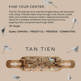 Loaded Tan Tien Longboard Deck - Flex 3