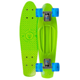 Madd Gear Pro Skins Retro Cruiser - Lime/Blue