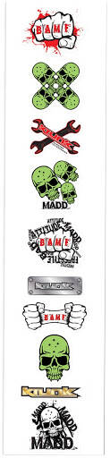 MGP 10 Pack Sticker Sheet - Series 1