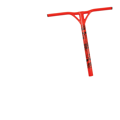 MGP Madd Hatter Y-Bar ICS/IHC Scooter Handle Bars - Red 558mm
