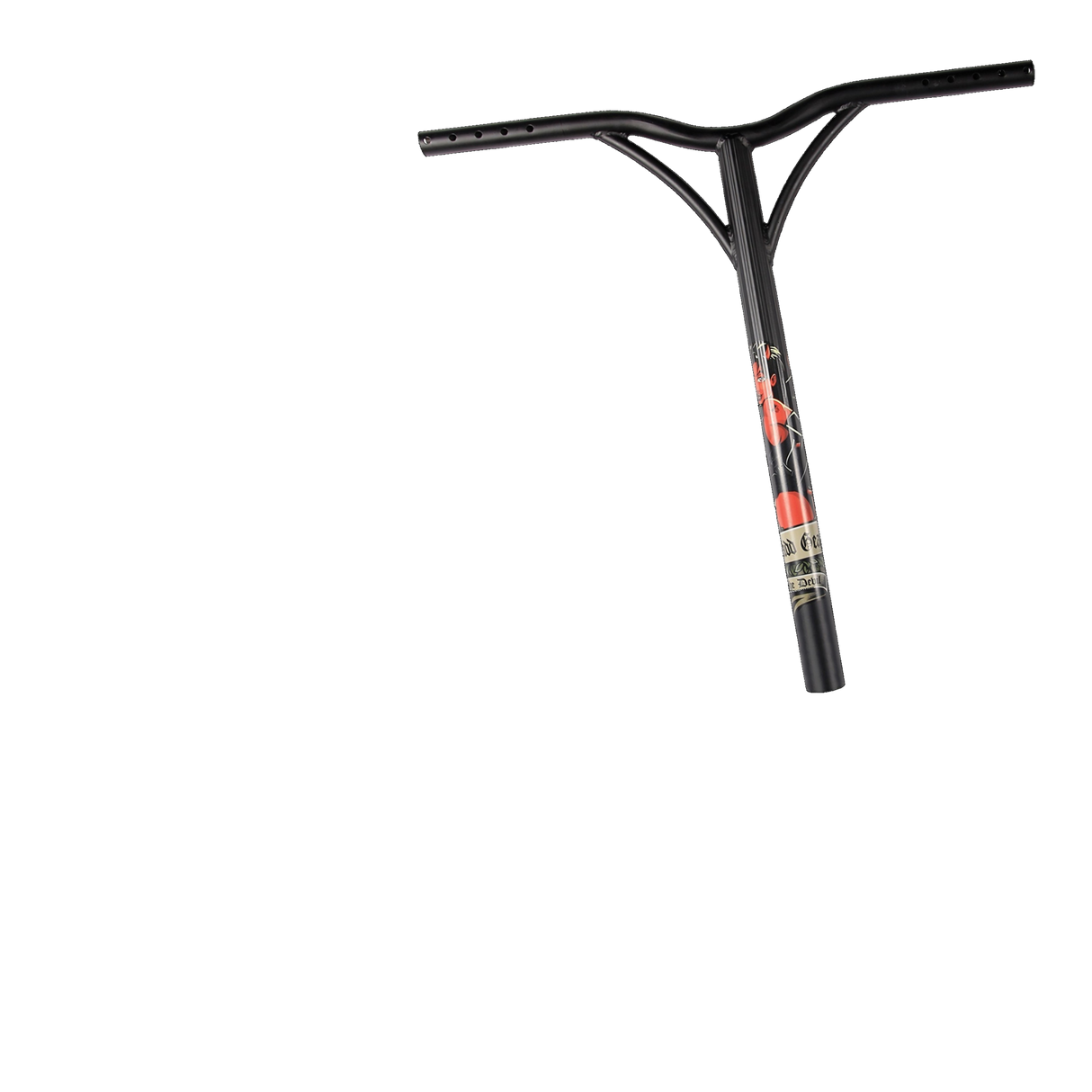MGP ''She Devil'' Rake Oversized HIC Scooter Handle Bars - Black 533mm