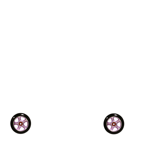 MGP CF ''Filth'' 110mm Scooter Wheel - Purple/Black