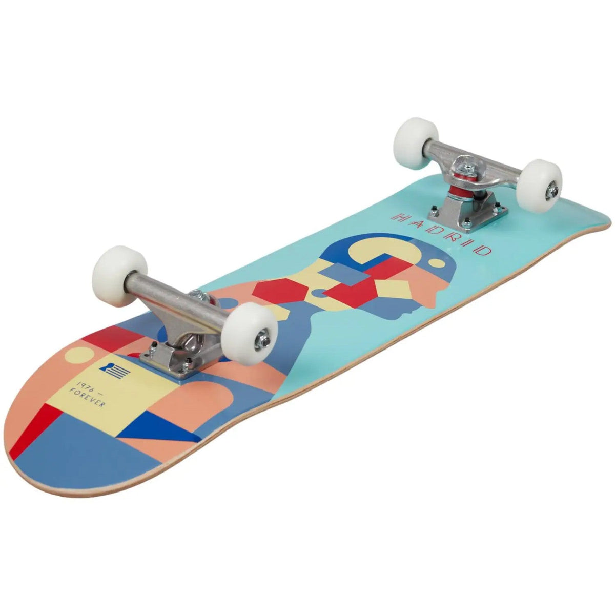 Madrid Legacy Exclusives Piechart Complete Skateboard - Teal 8.25"