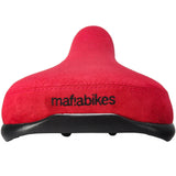 Mafiabike Fat Suede BMX Seat - Red