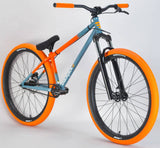 Mafiabike Blackjack D 26" Complete MTB Jump Bike - Grey/Orange