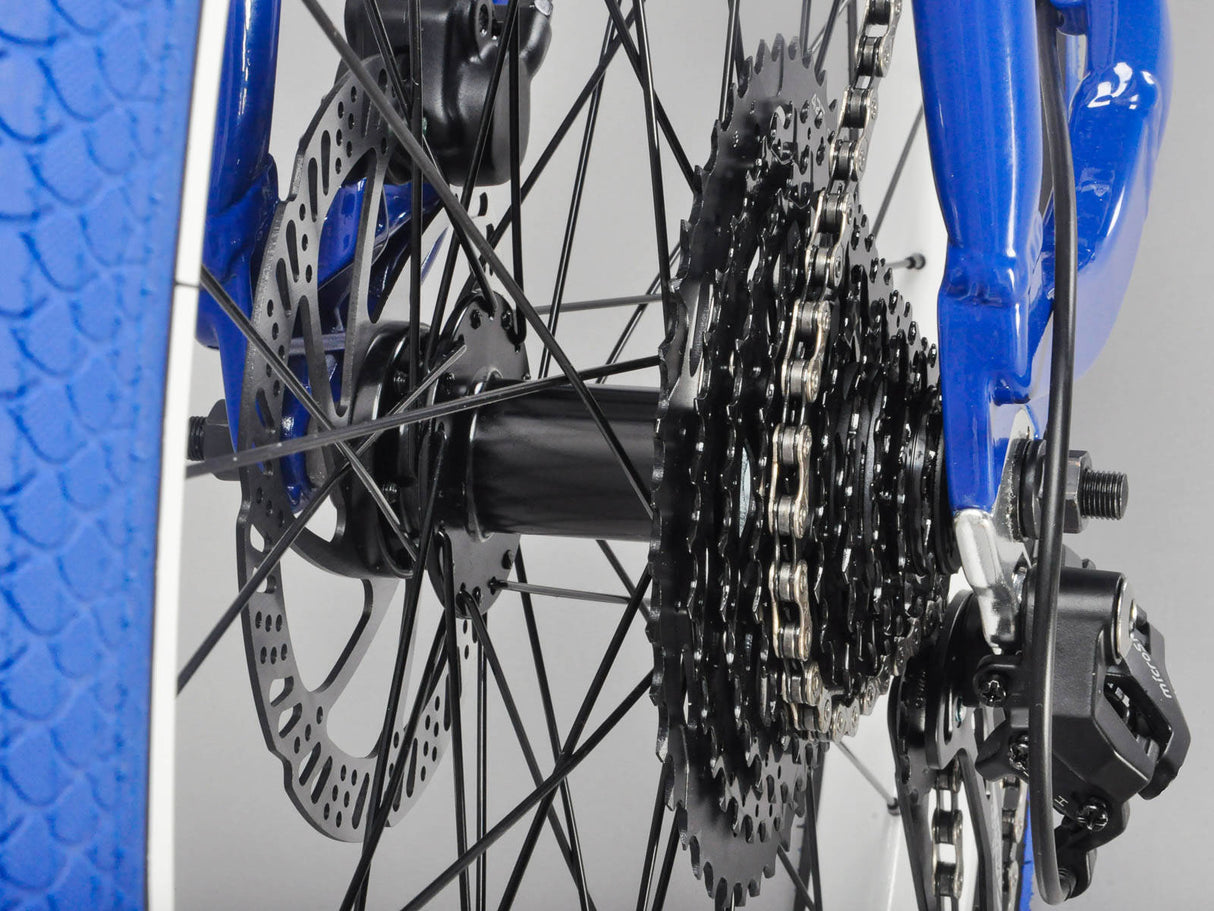 Mafiabike Chenga 27.5" Complete BMX - Blue/White