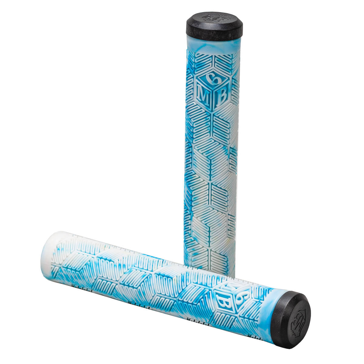 Mafiabike Lucky6 BMX Grips - Blue/White