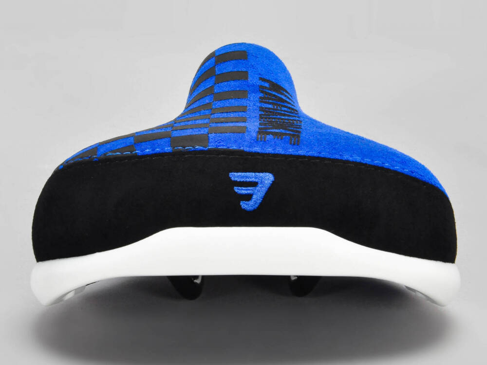 Mafiabike Checkerboard BMX Seat - Blue