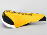 Mafiabike Kill Your Ego BMX Seat - Yellow Checker