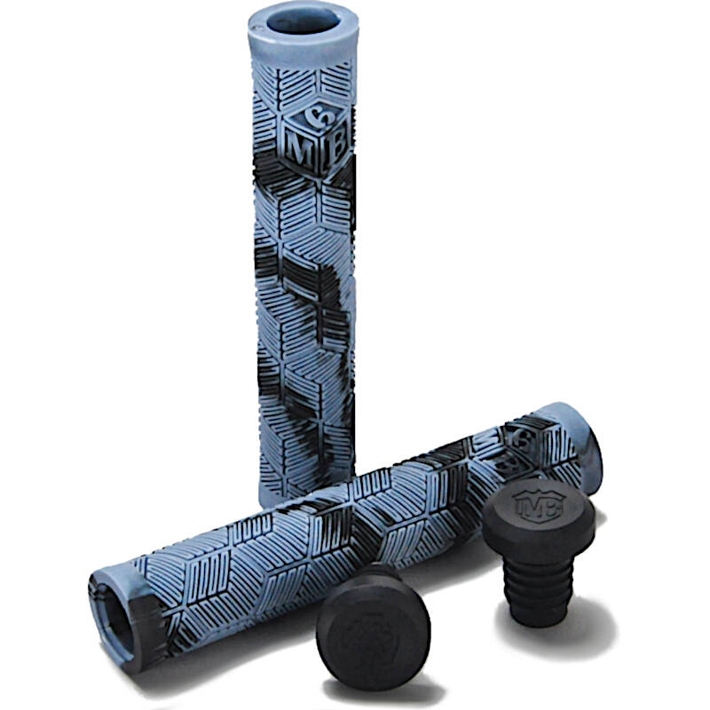 Mafiabike Lucky 6 BMX Grips - Grey/Black