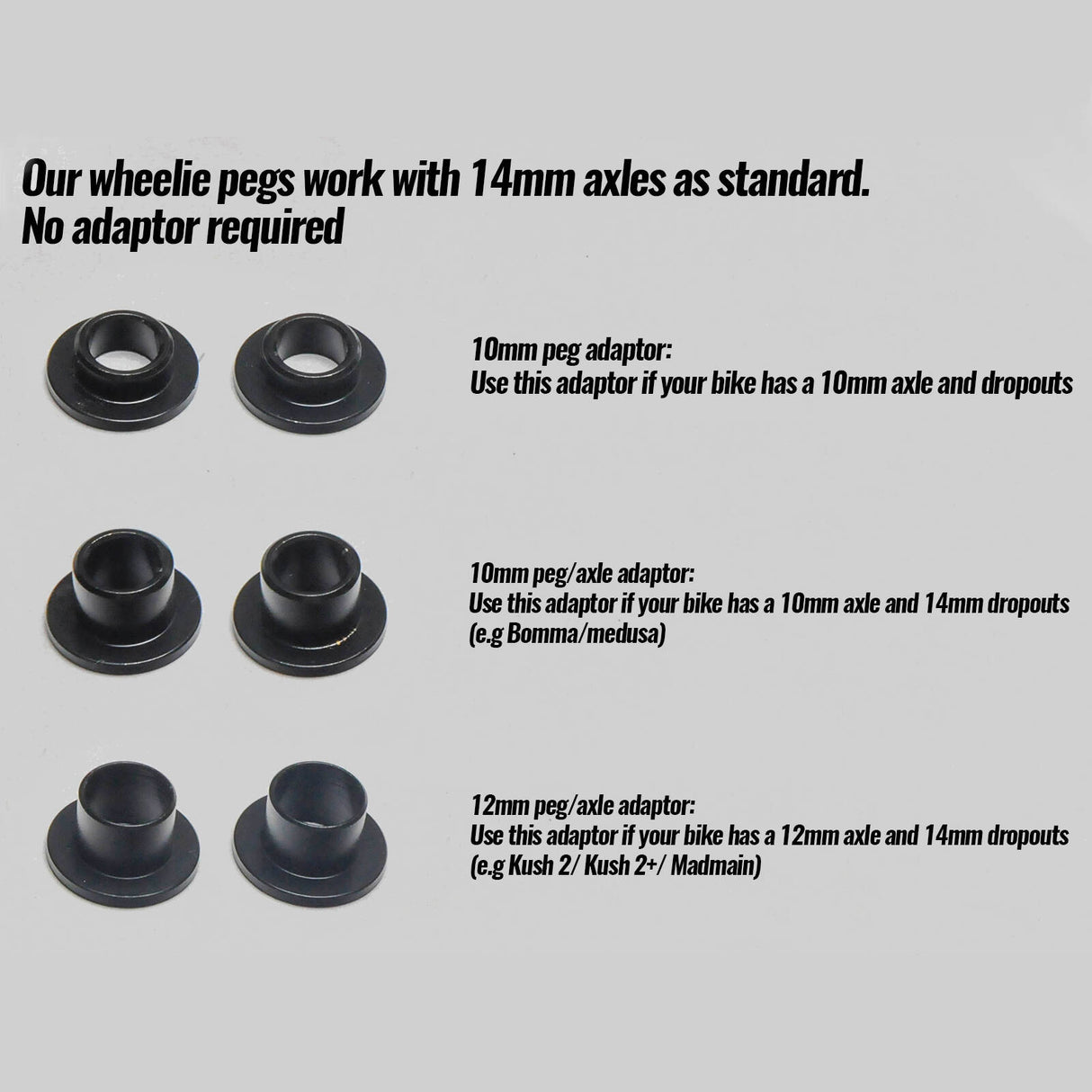 Mafiabike Wheelie Peg - Pink