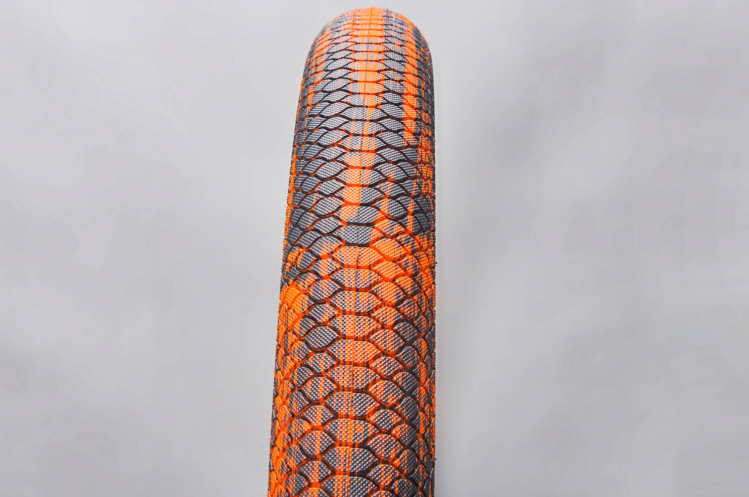 Mafiabike Lagos Snakeskin 2 27.5" BMX Tyre - Orange/Black Marble (PAIR)