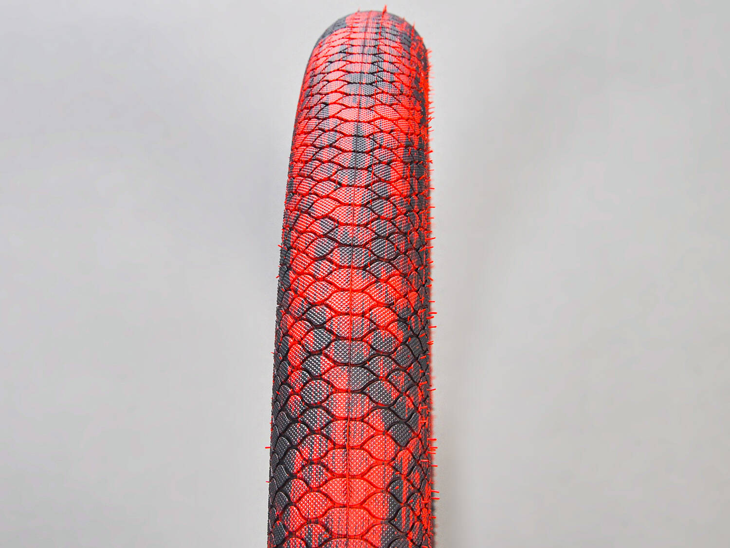 Mafiabike Lagos Snakeskin 2 29" BMX Tyre - Red/Black Marble (PAIR)