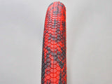 Mafiabike Lagos Snakeskin 2 27.5" BMX Tyre - Red/Black Marble (PAIR)