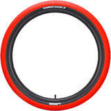 Mafiabike Lagos Snakeskin 2 27.5" BMX Tyre - Red/Black (PAIR)