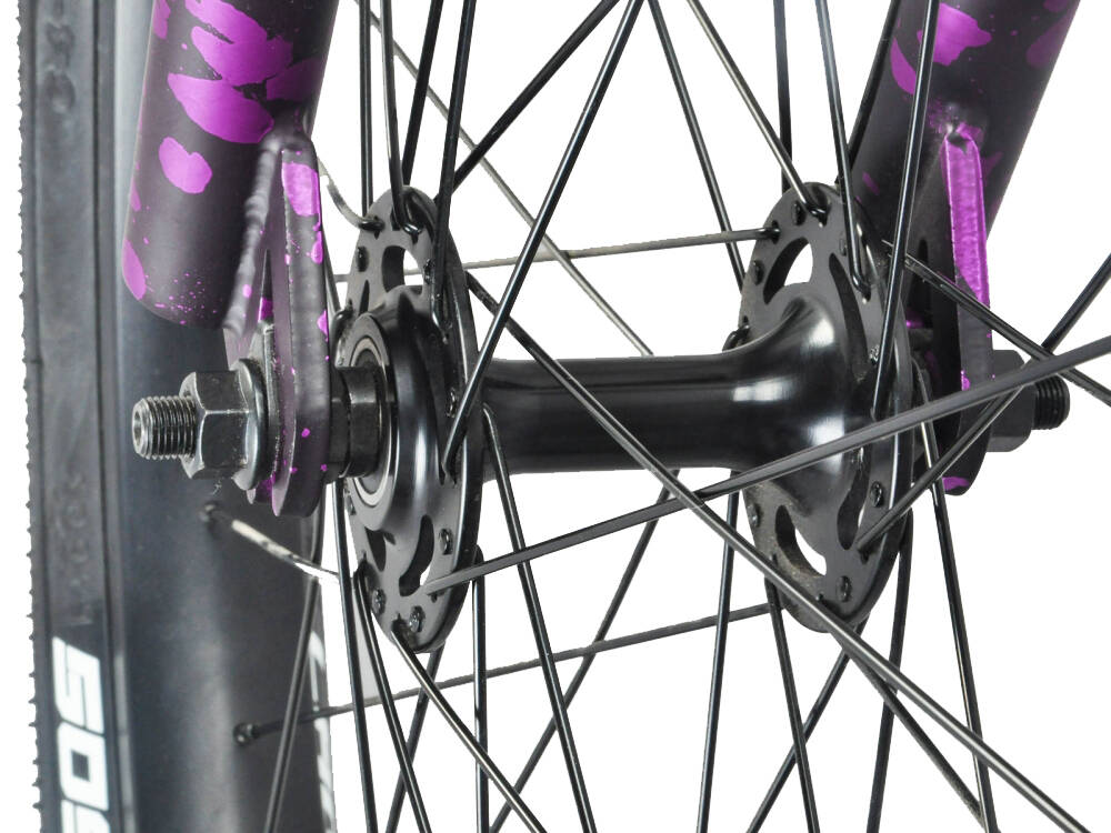 Mafiabike Bomma 27.5" Complete BMX - Purple Splatter