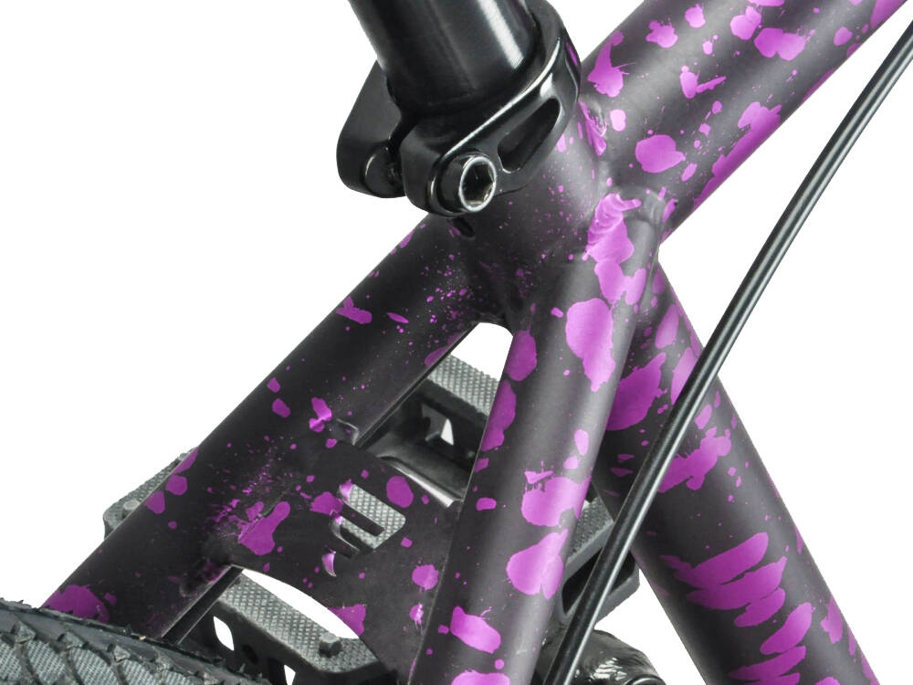 Mafiabike Bomma 27.5" Complete BMX - Purple Splatter