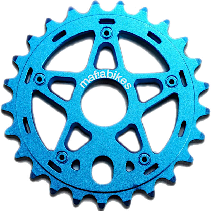 Mafiabike Gully 24T BMX Sprocket - Blue