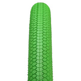 Mafiabike Snakeskin 26'' BMX Tyres (Pair) - Green/Blackwall