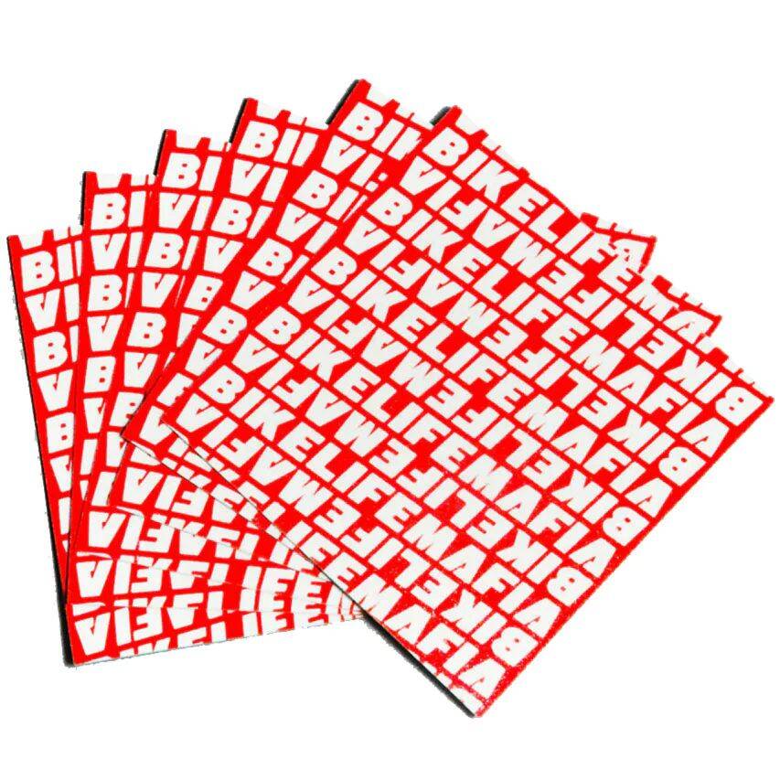 Mafiabike Bike Life Mafia BMX Peg Grip Tape - Red