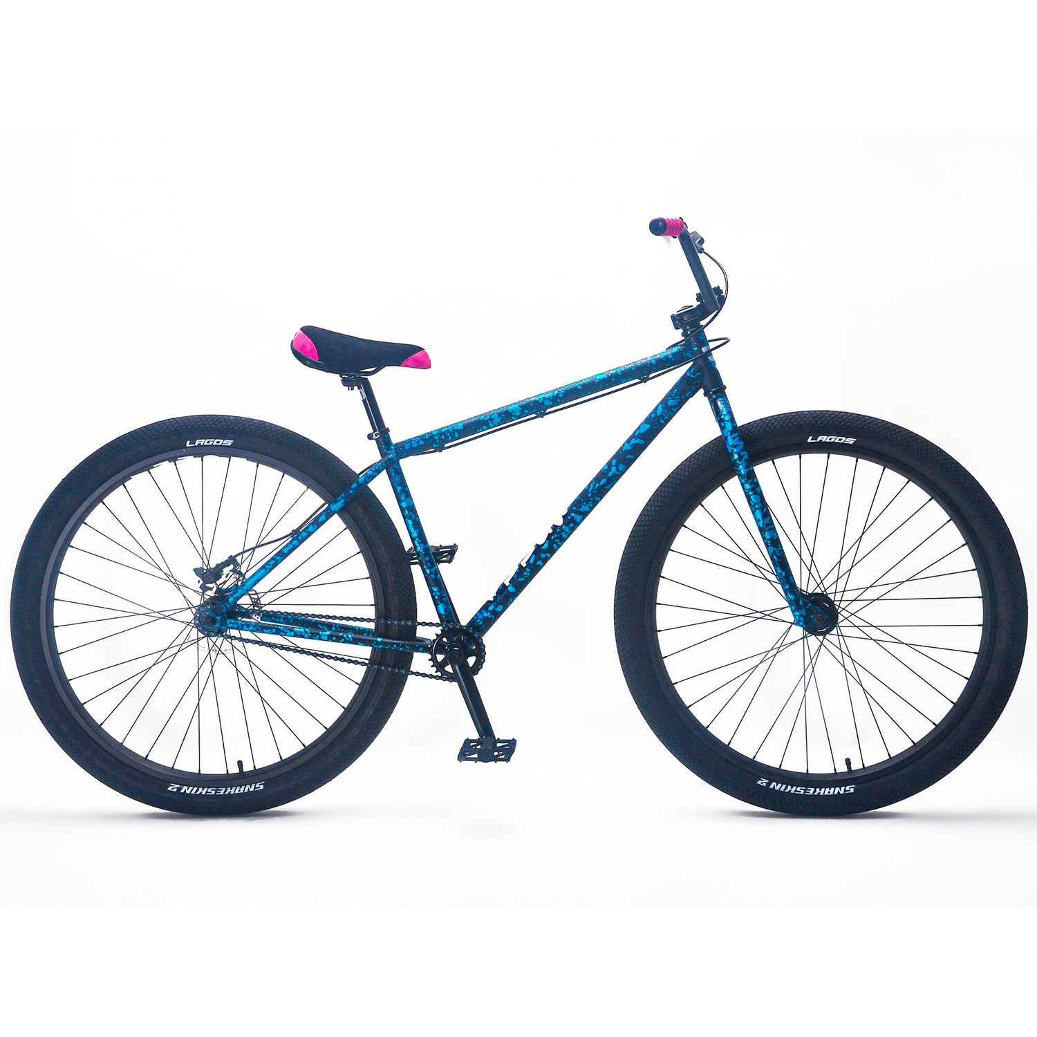 Mafiabike Bomma 29'' Complete BMX - Teal Splatter