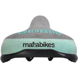 Mafiabike Bike Life Mafia Fade Saddle - Grey/Mint