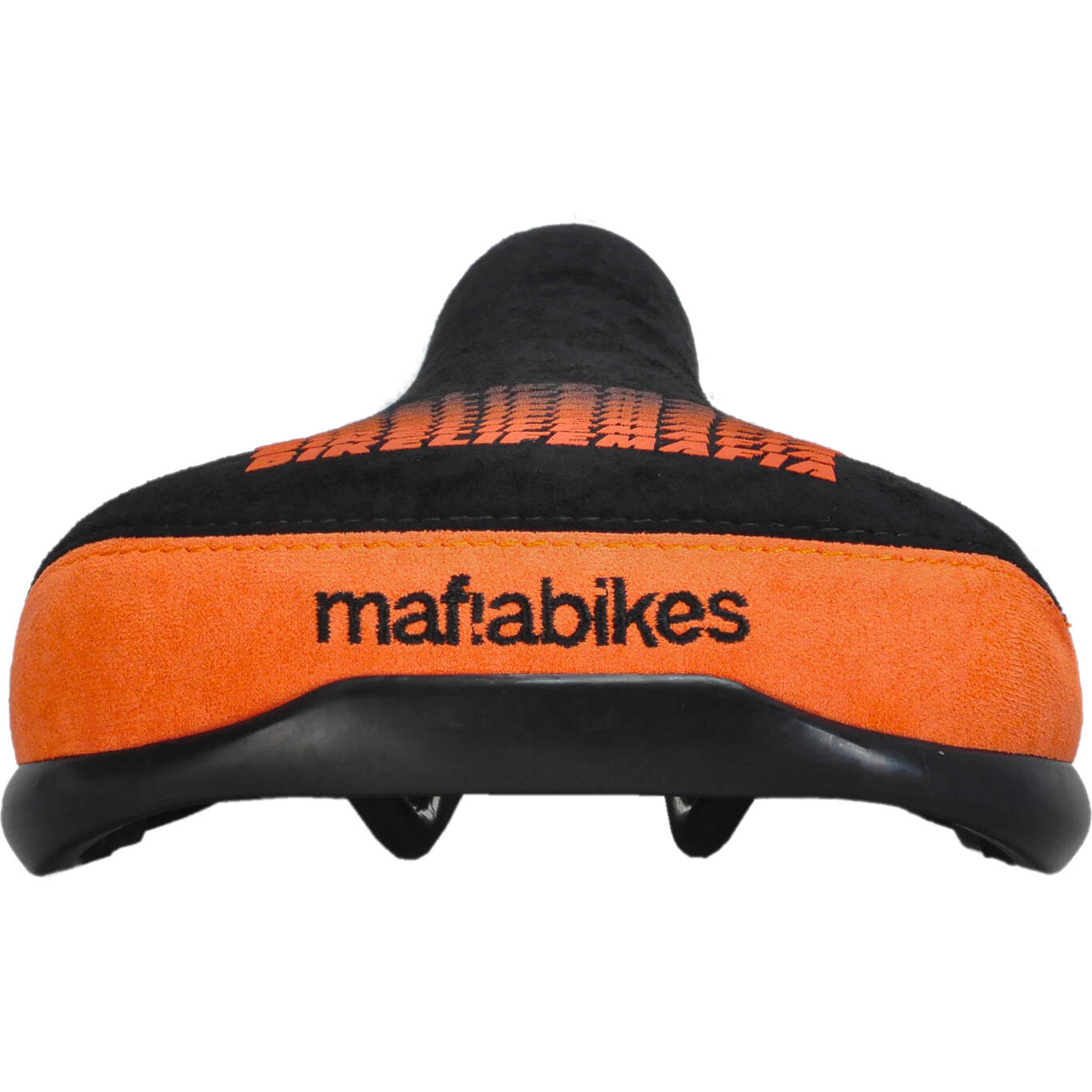 Mafiabike Bike Life Mafia Fade Saddle - Orange/Black