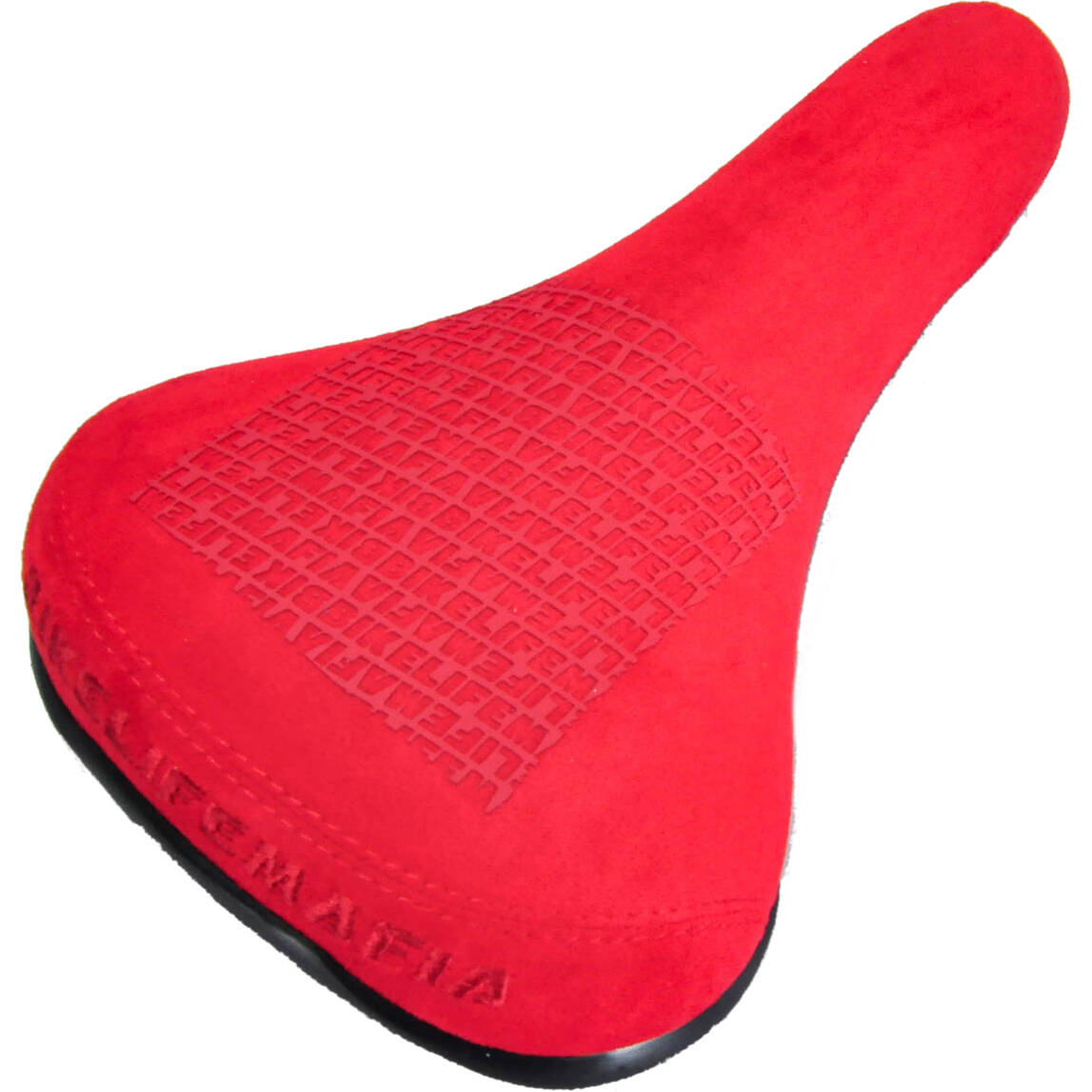 Mafiabike Bike Life Mafia Patch Saddle - Red