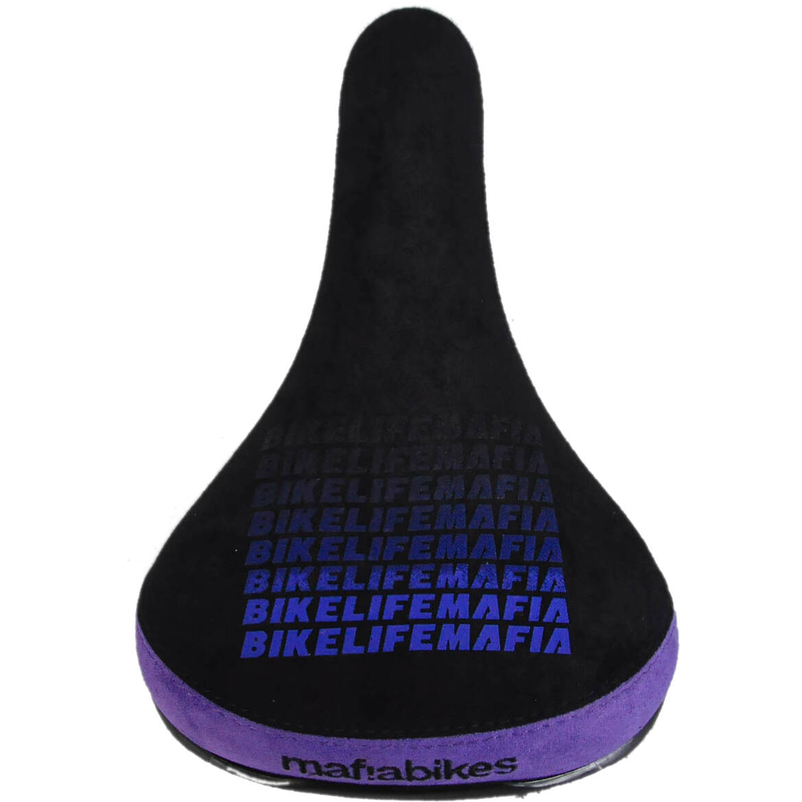 Mafiabike Bike Life Mafia Fade Saddle - Purple/Black