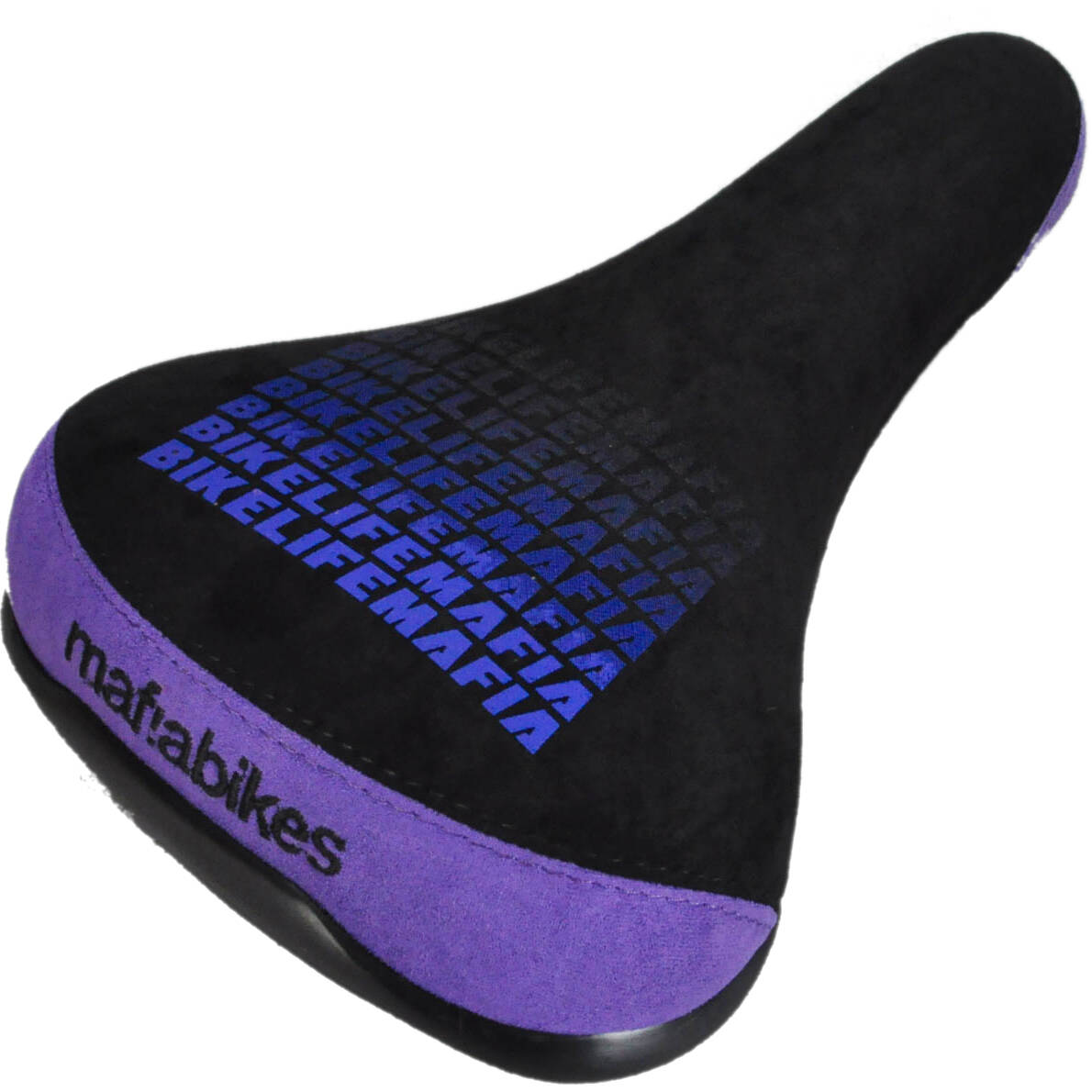 Mafiabike Bike Life Mafia Fade Saddle - Purple/Black
