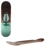 Magenta Landscape Skateboard Deck - Soy Panday 7.75''