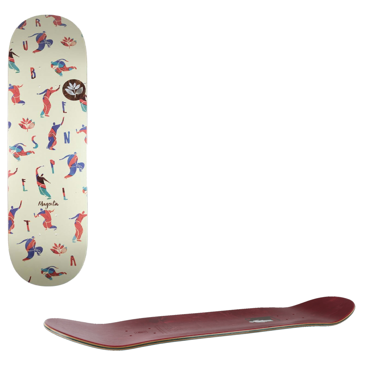 Magenta Deep Series Skateboard Deck - Spelta 8.4"
