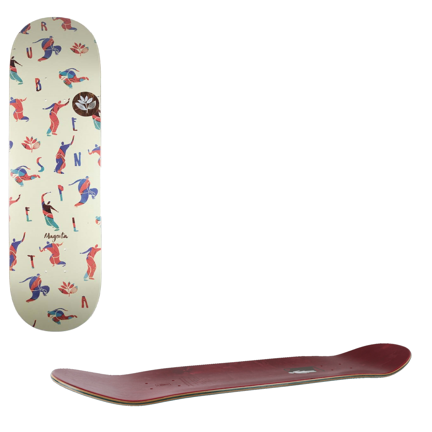 Magenta Deep Series Skateboard Deck - Spelta 8.4"