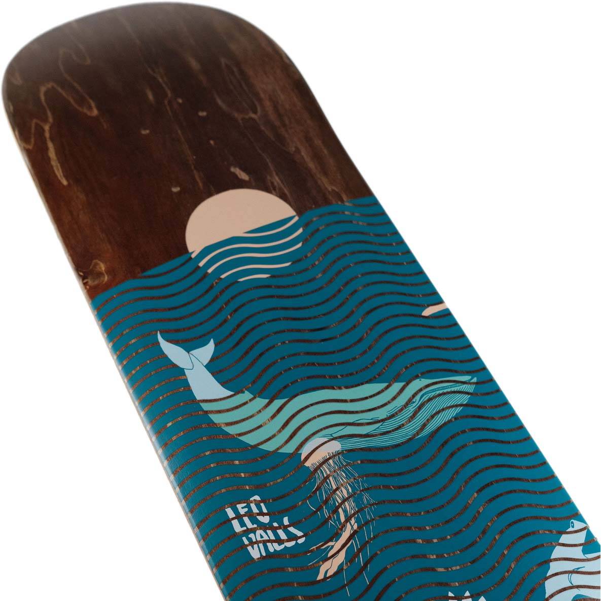 Magenta Deep Series Skateboard Deck - Valls 8.25"