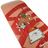 Magenta Sacred Snake Skateboard Deck - Foley 8.25"