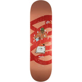 Magenta Sacred Snake Skateboard Deck - Foley 8.5"