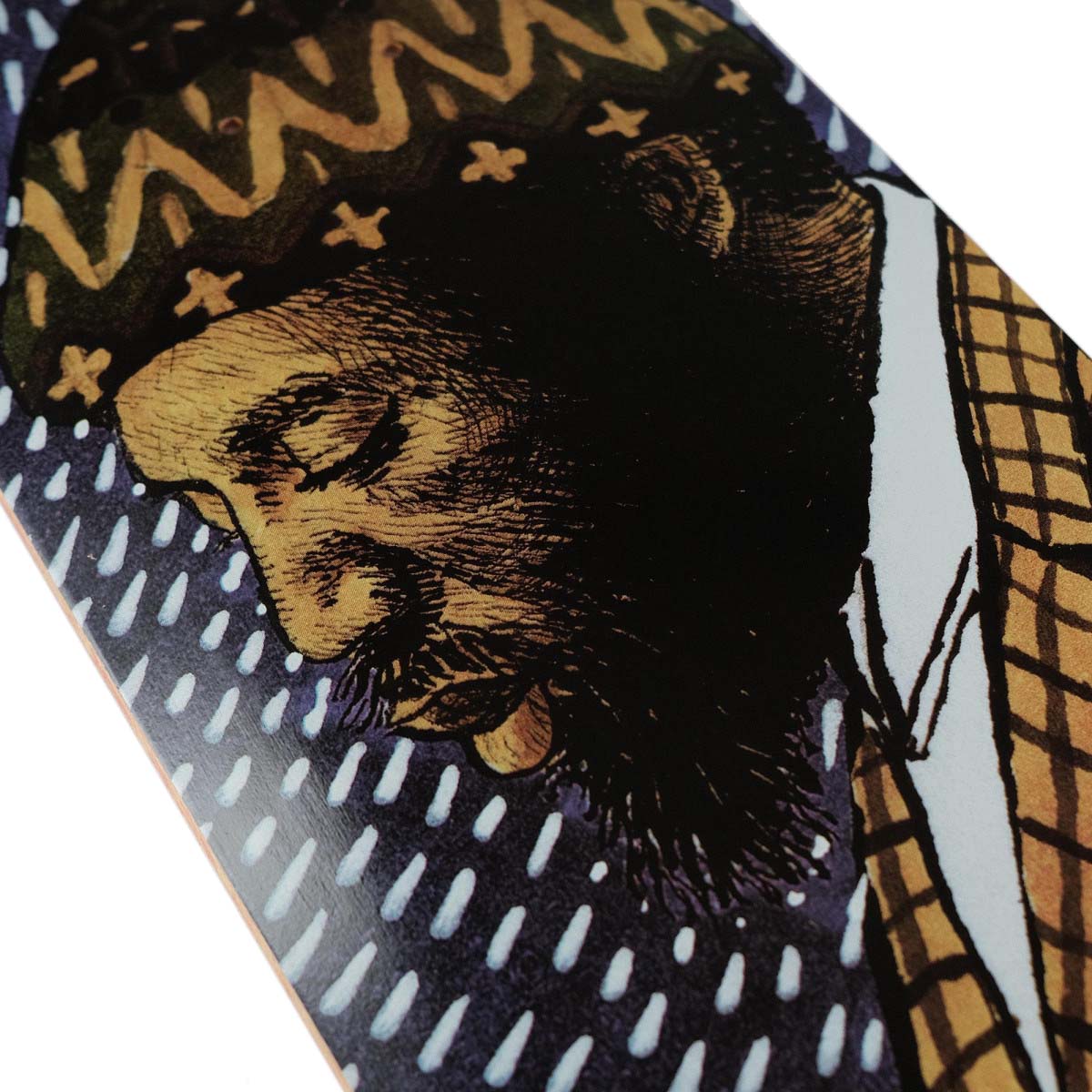 Magenta Sacred Snake Skateboard Deck - Gore 8.125"