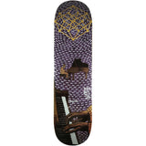 Magenta Sacred Snake Skateboard Deck - Spelta 8.4"