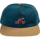 Magenta Sunset Snapback Hat Cap - Blue