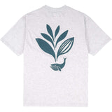 Magenta Whale Plant T Shirt - Ash