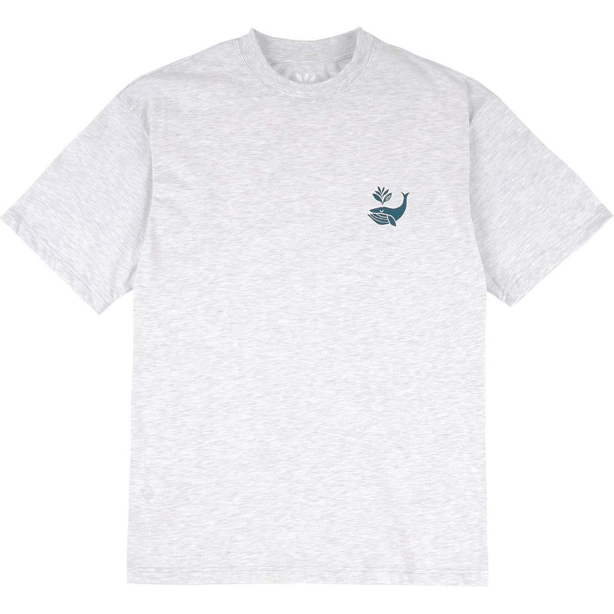 Magenta Whale Plant T Shirt - Ash