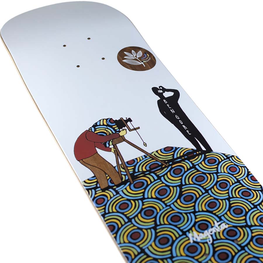 Magenta Ben Gore Photographer Skateboard Deck - 8.4"