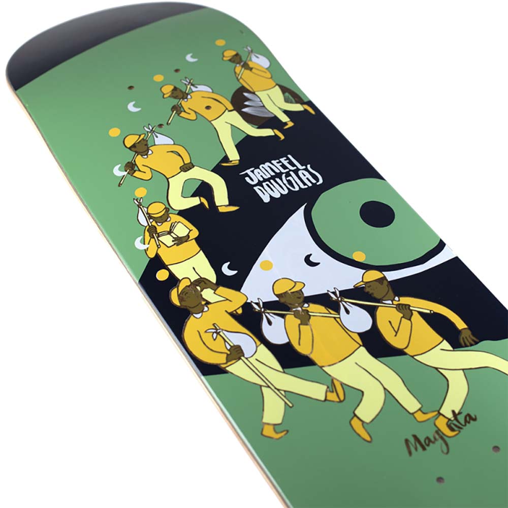 Magenta Extravision Skateboard Deck - Jameel Douglas 8.5"